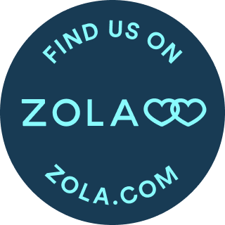 Featured on Zola badge