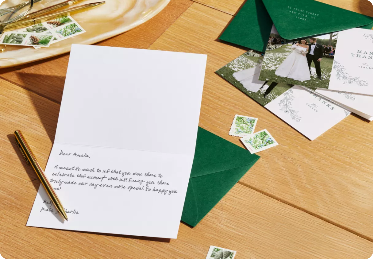 Beautiful thank you card designs