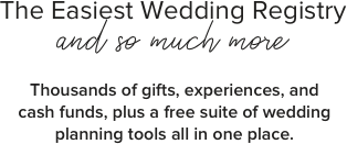 your dream wedding registry
